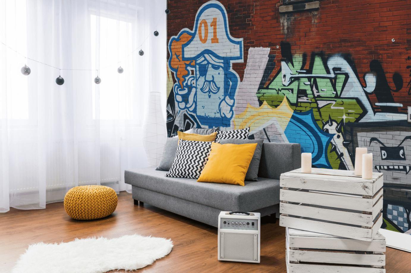 Longueuil Street Art Wall Mural-Wall Mural-Eazywallz