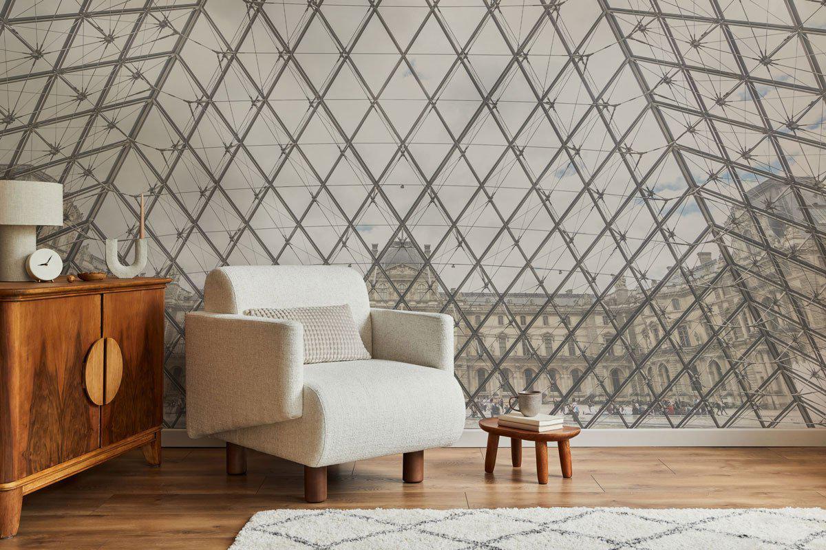 Louvre Museum, Paris, France Wall Mural-Wall Mural-Eazywallz