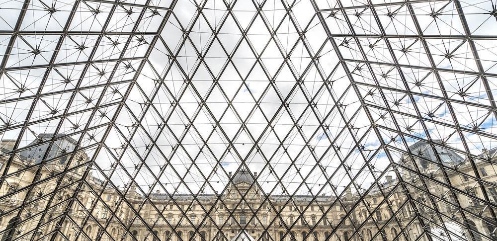 Louvre Museum, Paris, France Wall Mural-Wall Mural-Eazywallz