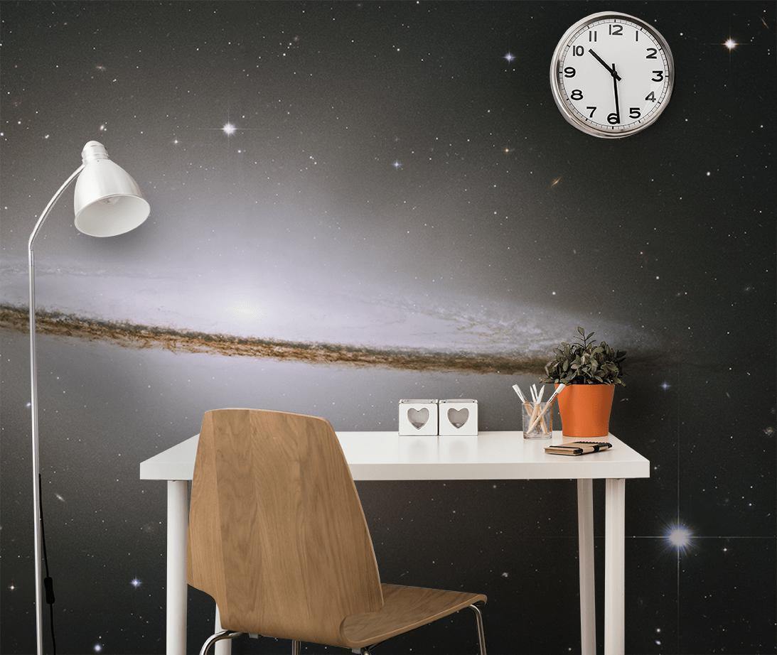 Majestic Sombrero Galaxy Wall Mural-Wall Mural-Eazywallz