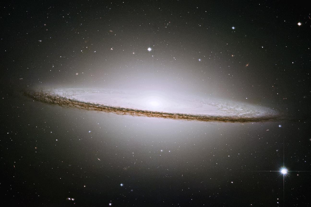 Majestic Sombrero Galaxy Wall Mural-Wall Mural-Eazywallz