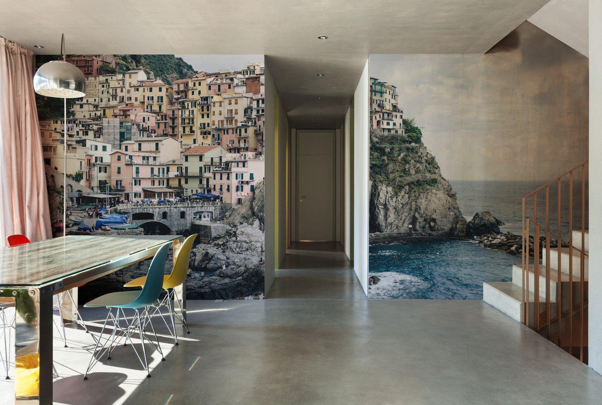 Manarola Coast, Italy-Wall Mural-Eazywallz