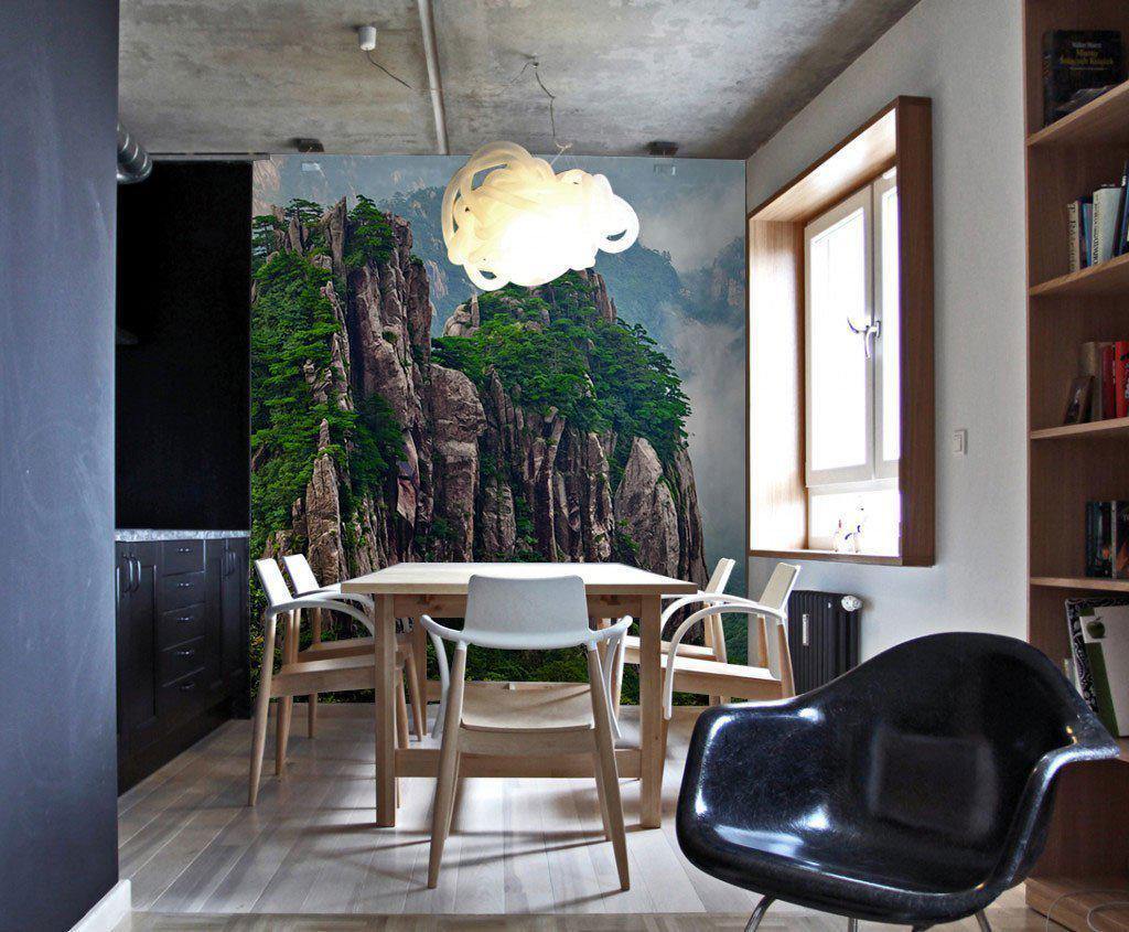 Mountains in China Wall Mural-Wall Mural-Eazywallz