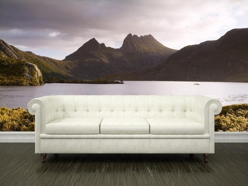 Mountains in Tasmania Wall Mural-Wall Mural-Eazywallz
