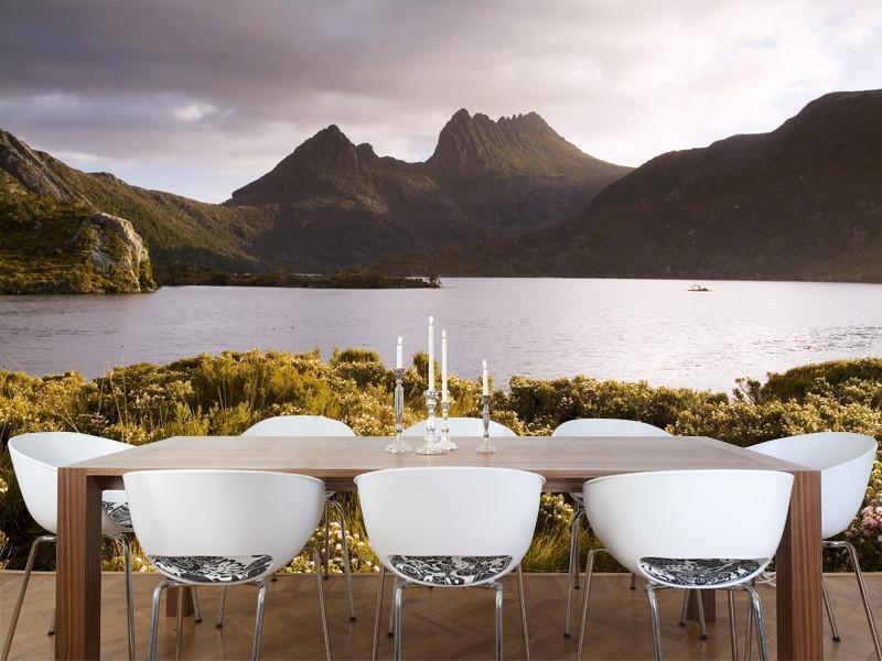 Mountains in Tasmania Wall Mural-Wall Mural-Eazywallz