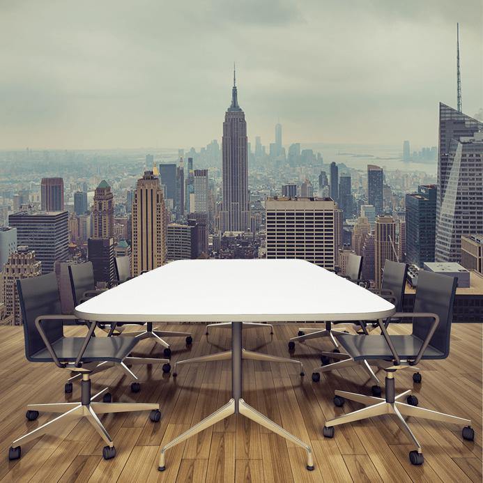 NYC Daytime City Skyline Wall Mural-Wall Mural-Eazywallz