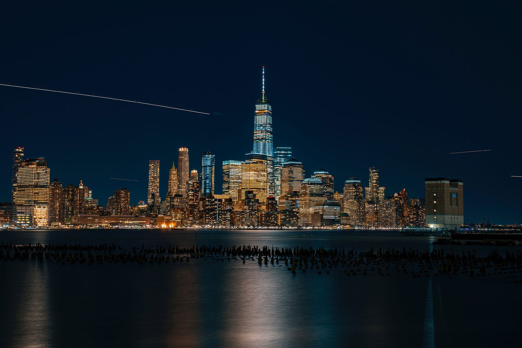 NYC at Midnight Wall Mural