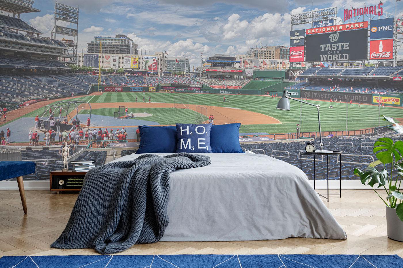 Nationals Park Baseball Stadium Wall Mural-Wall Mural-Eazywallz