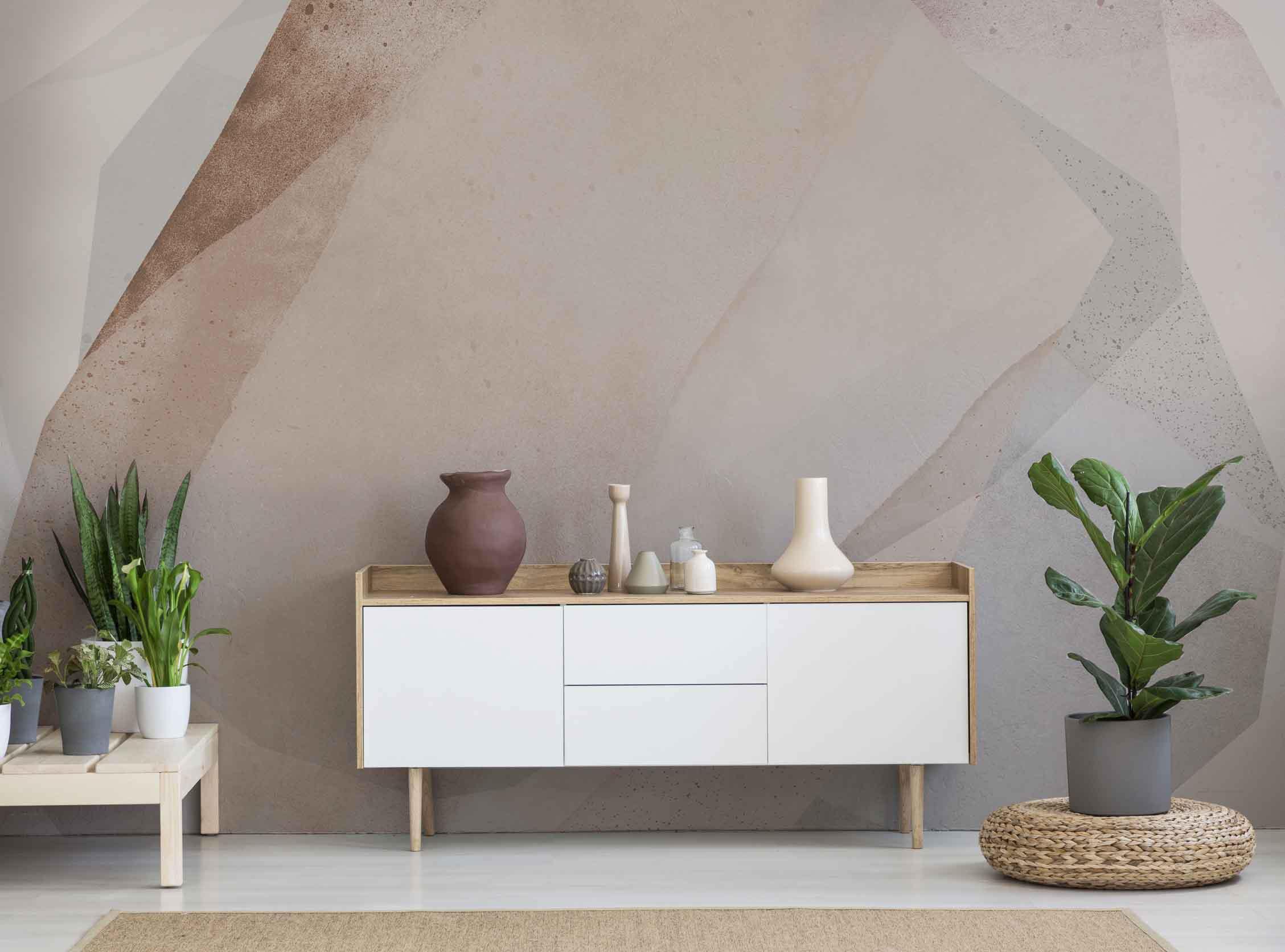 Natural Abstract Wall Mural-Wall Mural-Eazywallz