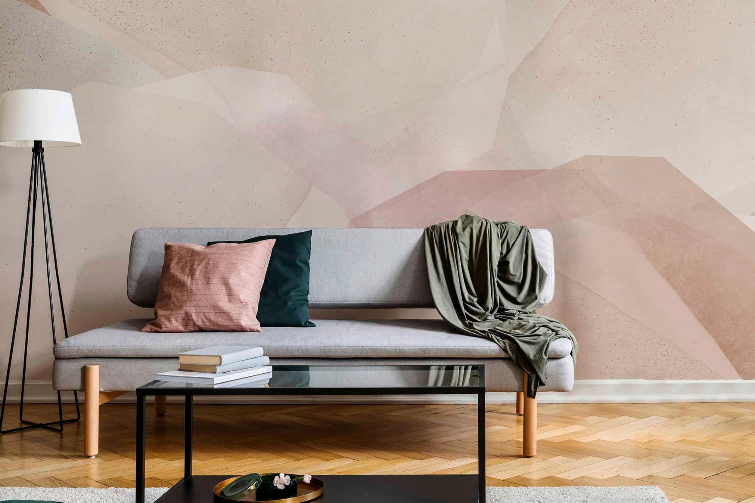 Natural Creme Abstract Wall Mural-Wall Mural-Eazywallz