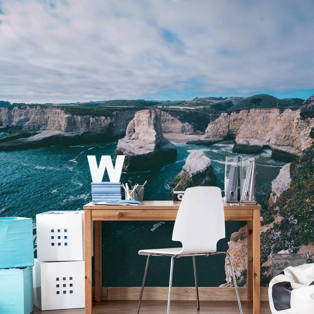 Off The Coast Wall Mural-Wall Mural-Eazywallz