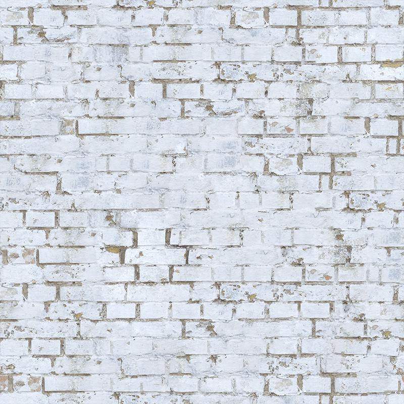 Old White Brick Wall Mural-Wall Mural-Eazywallz