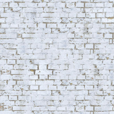 Old White Brick Wall Mural-Wall Mural-Eazywallz
