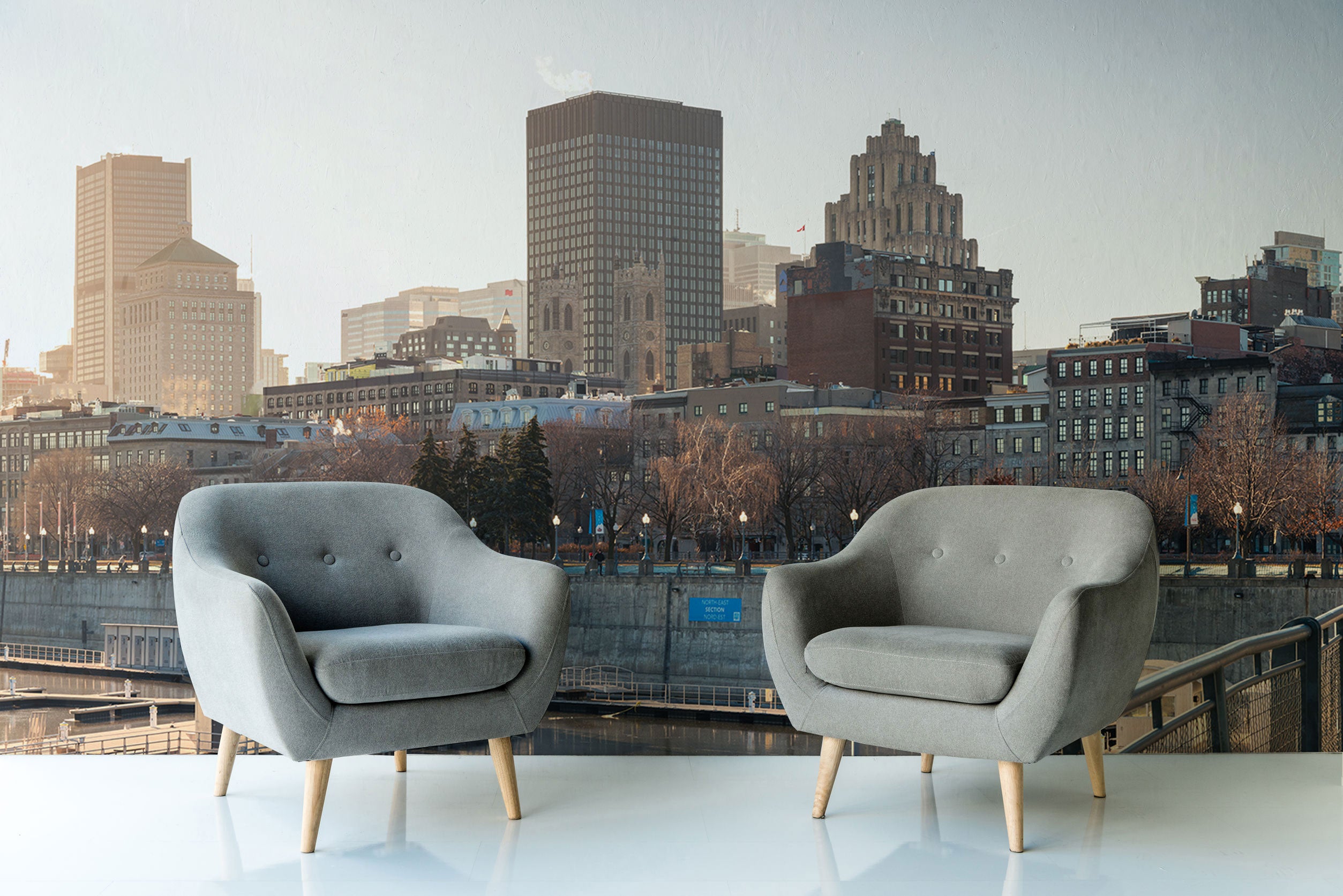 Old Port of Montreal Wall Mural