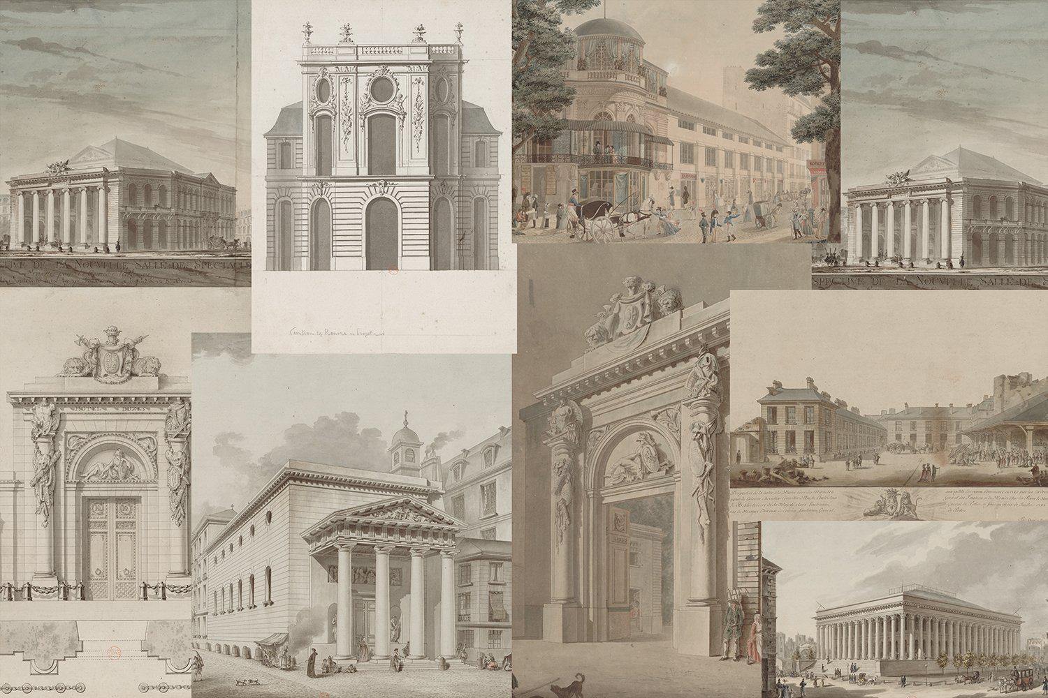 Paris 2e Arrondissement Wall Mural-Wall Mural-Eazywallz