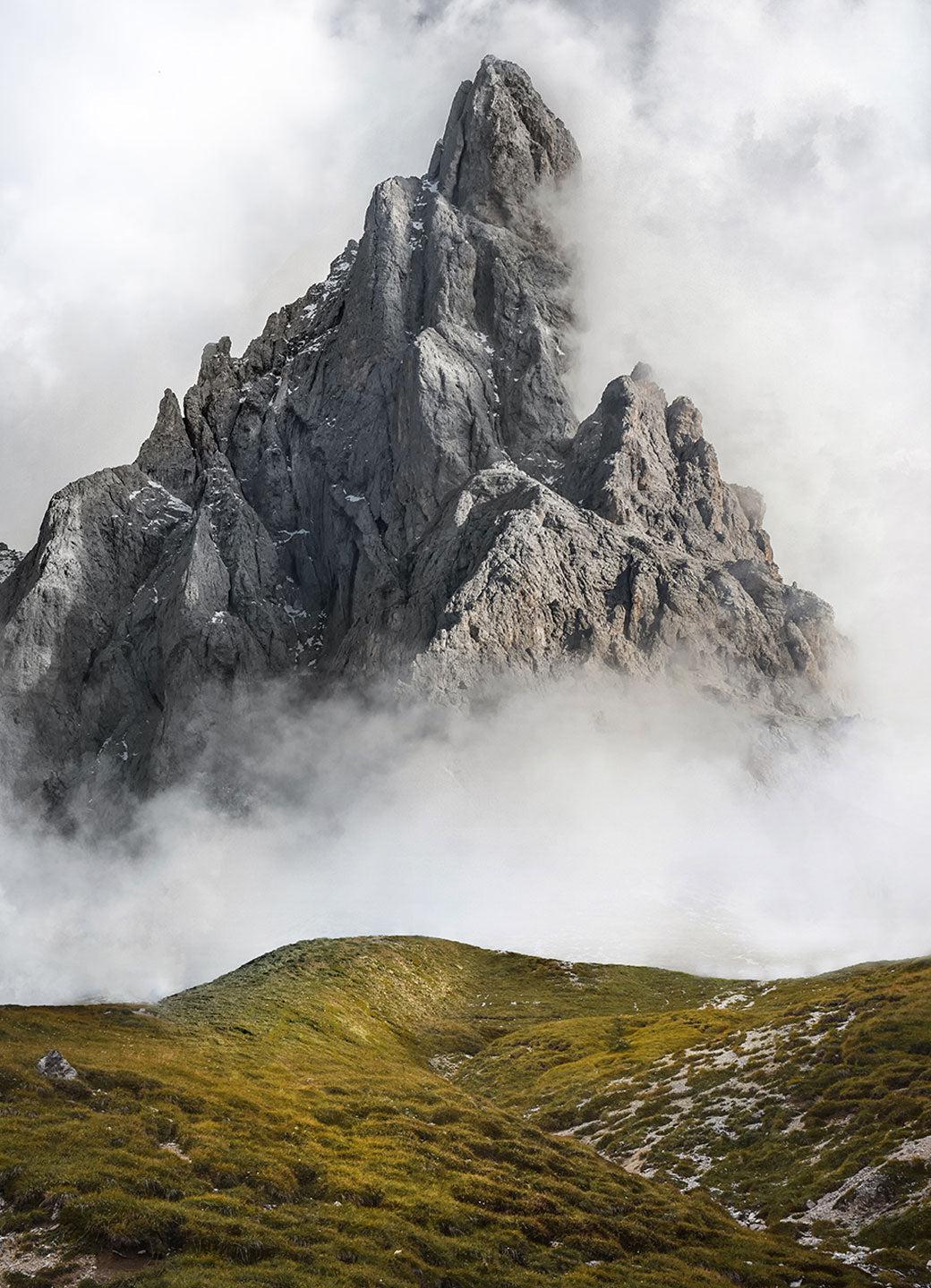 Passo Rolle Mountain Wall Mural-Wall Mural-Eazywallz