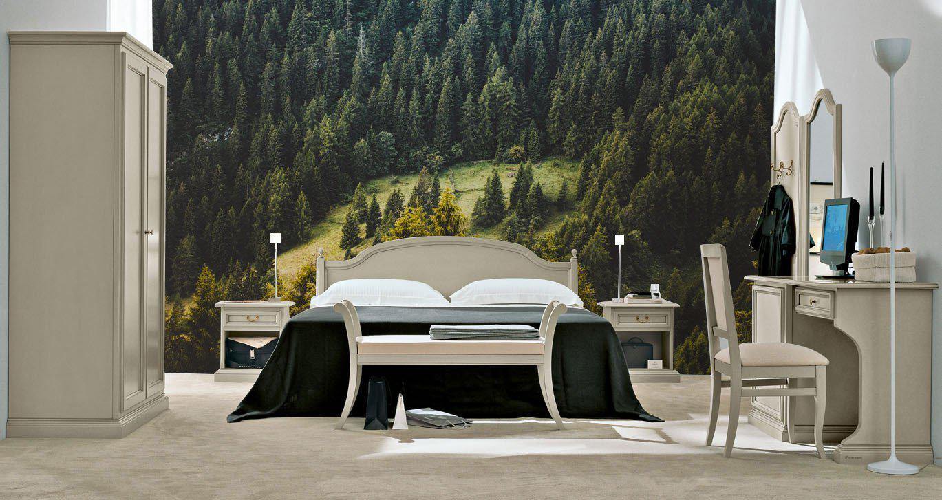 Pine Forest View Wall Mural-Wall Mural-Eazywallz