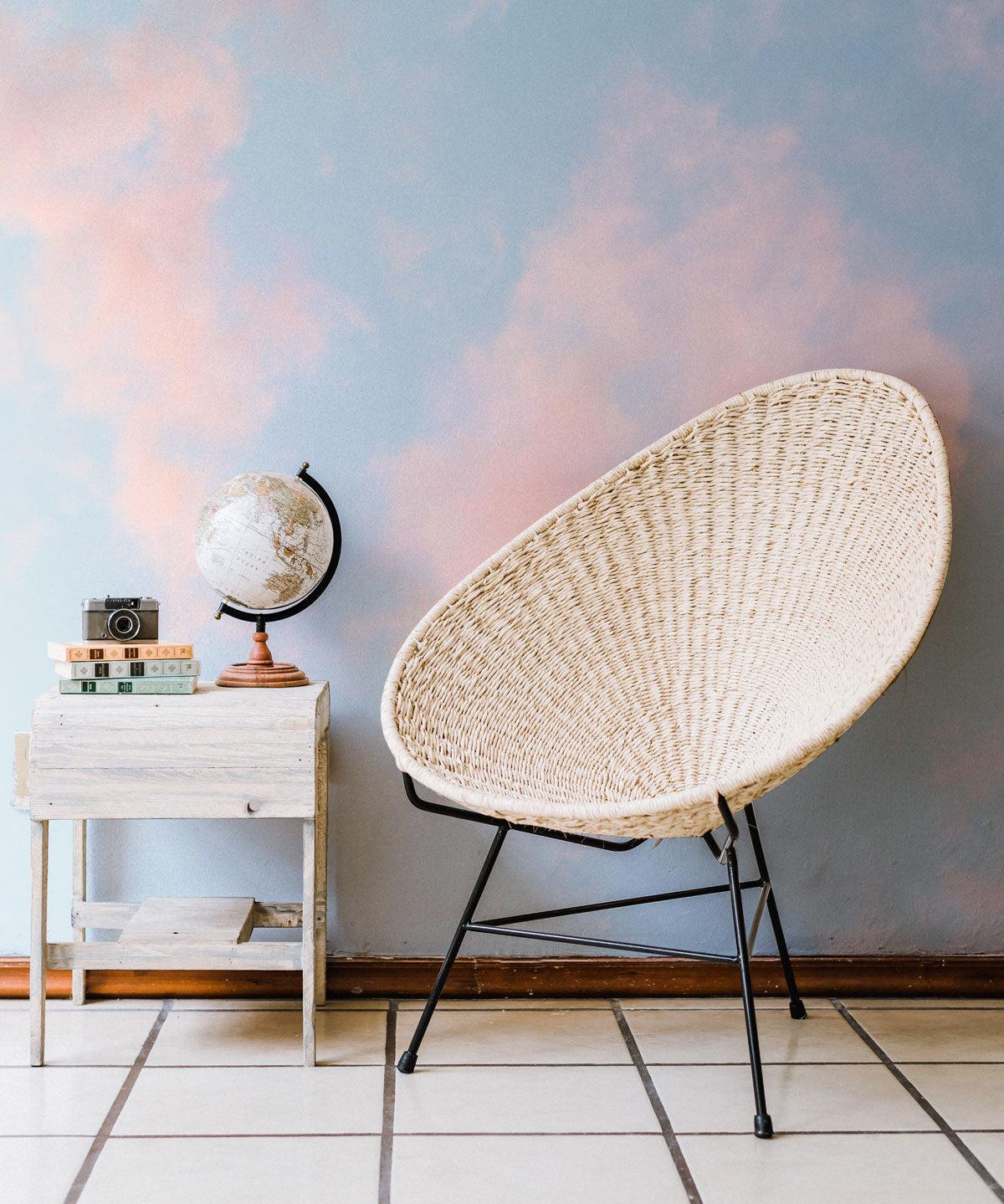 Pink Clouds 2 Wall Mural-Wall Mural-Eazywallz