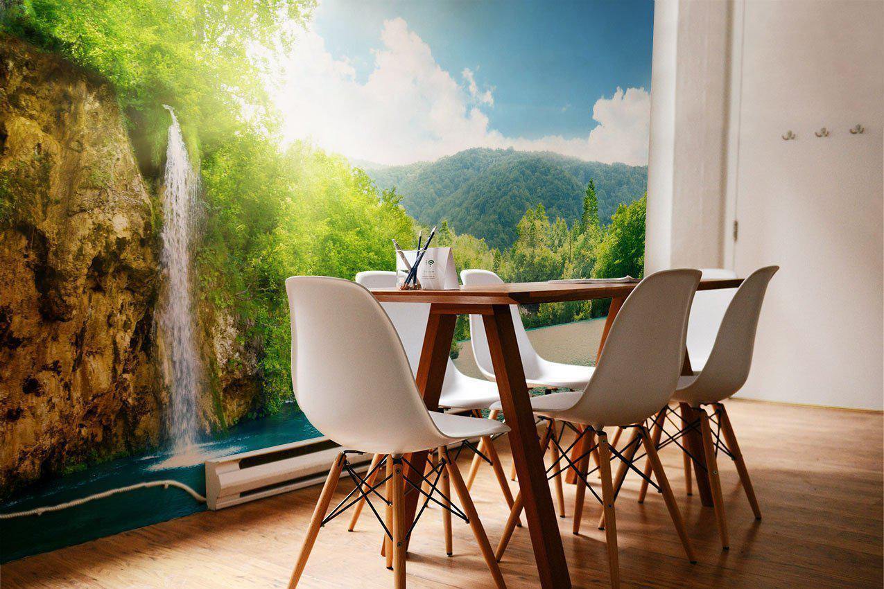 Plitvice Lakes Wall Mural-Wall Mural-Eazywallz