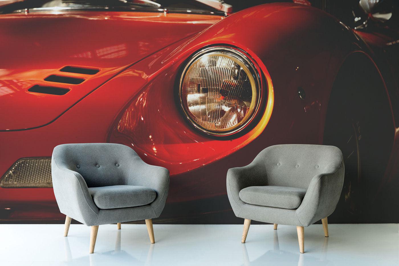 Porsche Close up Wall Mural-Wall Mural-Eazywallz