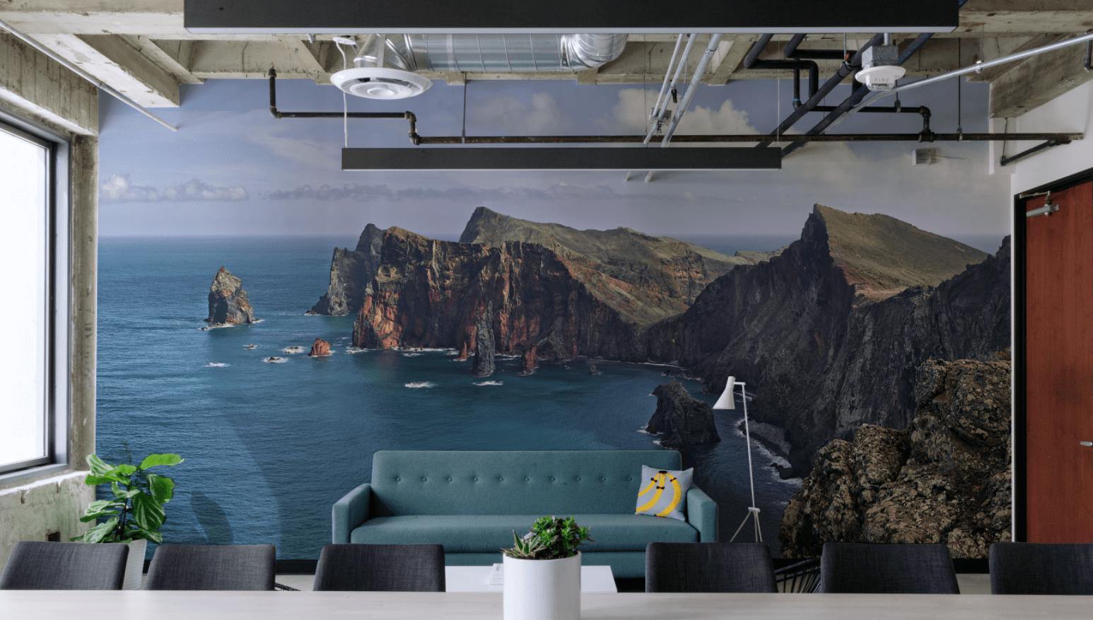 Portuguese Coastline Wall Mural-Wall Mural-Eazywallz