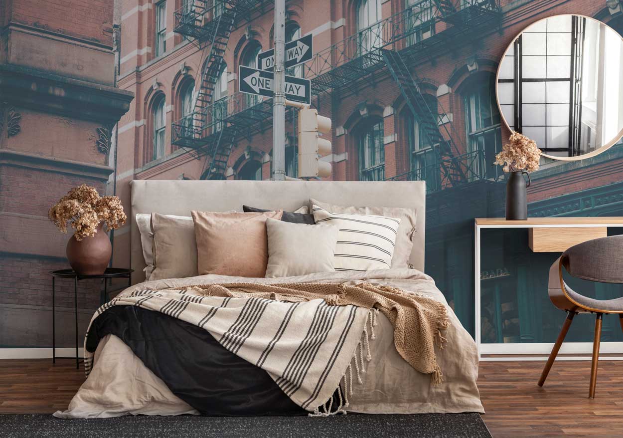 Prince St. New York Crosswalk Wall Mural-Wall Mural-Eazywallz