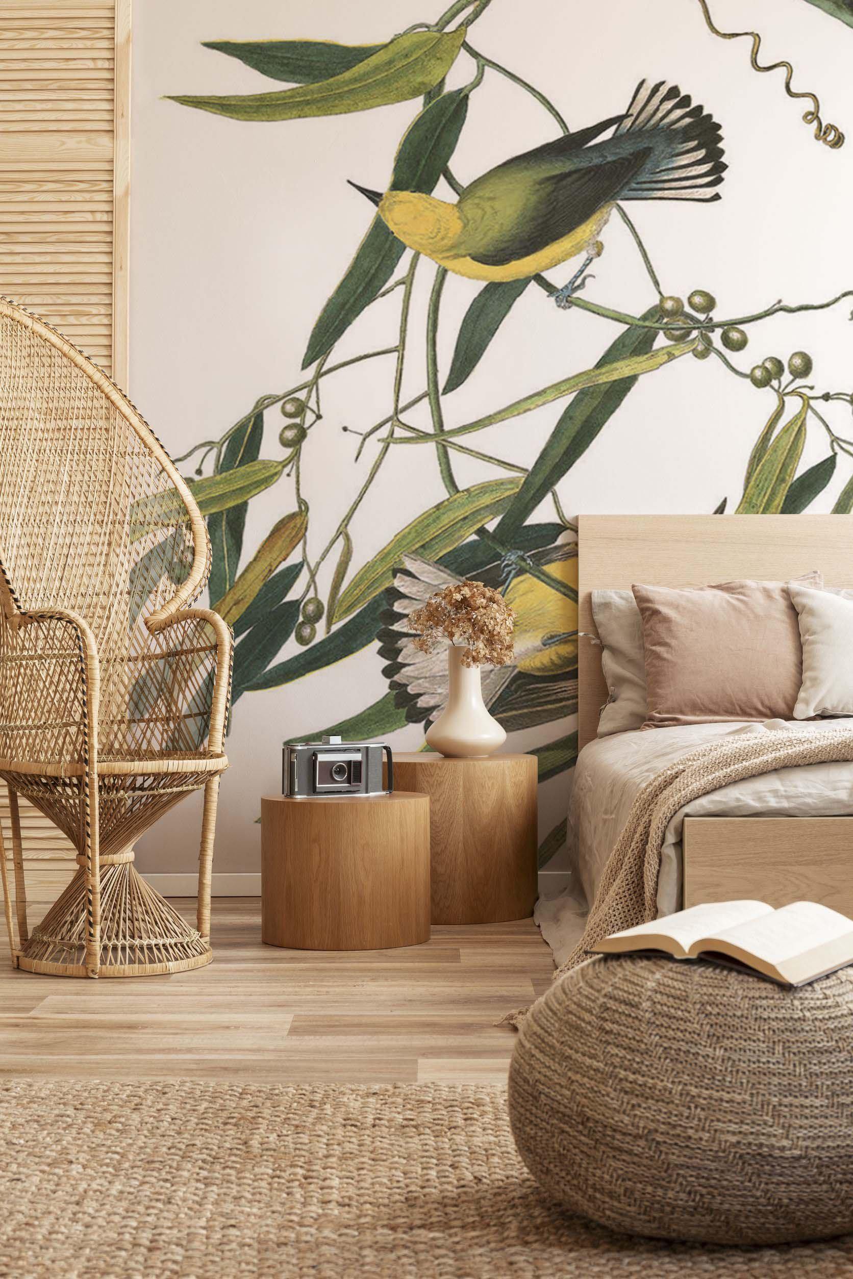 Prothonotary Warbler Wall Mural-Wall Mural-Eazywallz