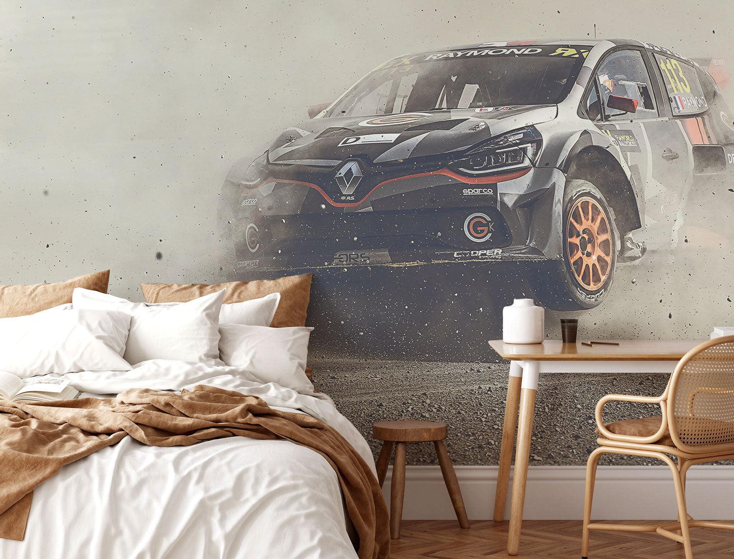 Rally Motor Sport Wall Mural-Wall Mural-Eazywallz