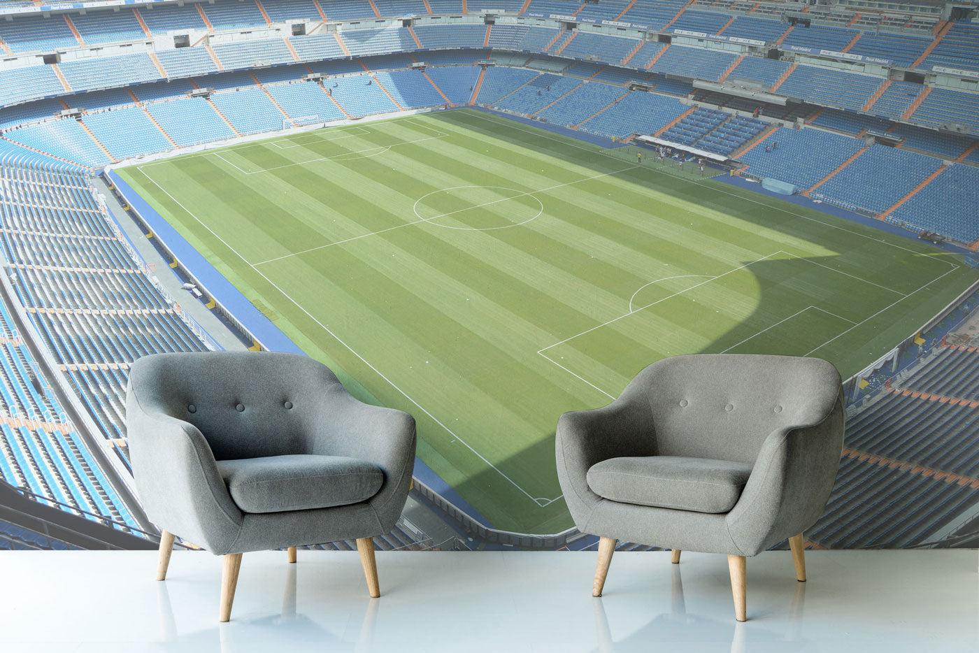 Real Madrid Soccer Stadium Wall Mural-Wall Mural-Eazywallz