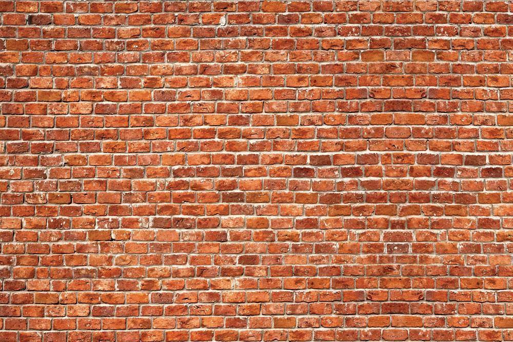 Red Brick 2 Wall Mural-Wall Mural-Eazywallz