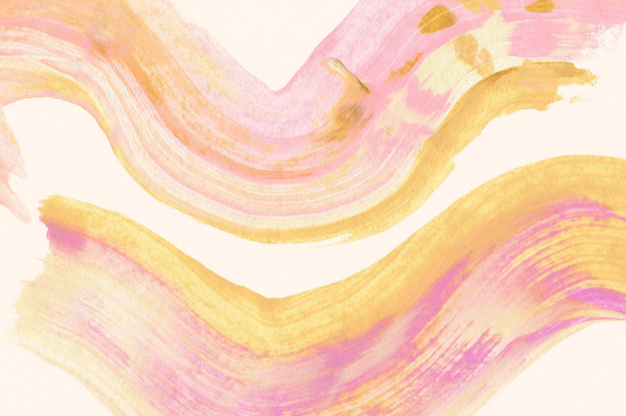 Rose Paint Brush Wall Mural-Wall Mural-Eazywallz