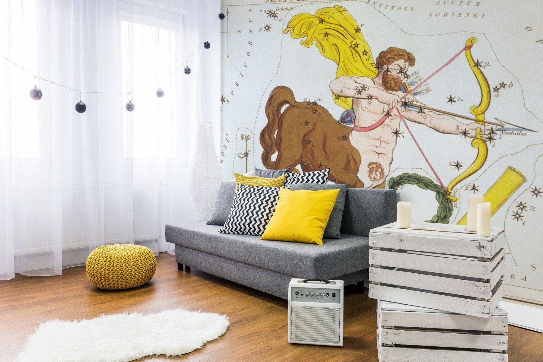 Sagittarius Wall Mural-Wall Mural-Eazywallz