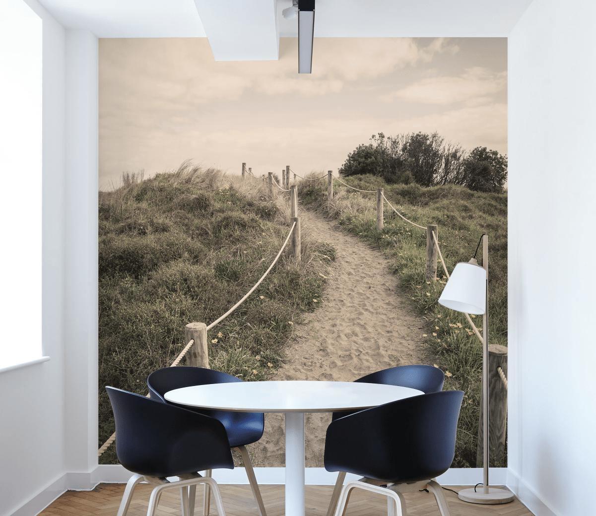 Sandy Beach Path Wall Mural-Wall Mural-Eazywallz