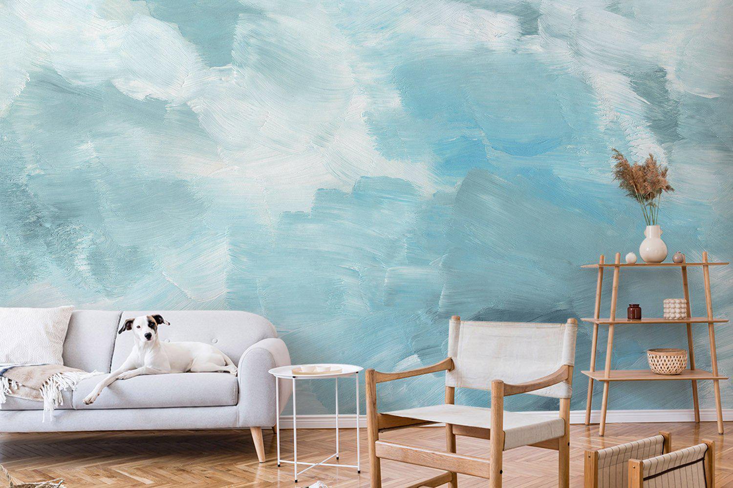 Sea Abstraction #1 Wall Mural-Wall Mural-Eazywallz