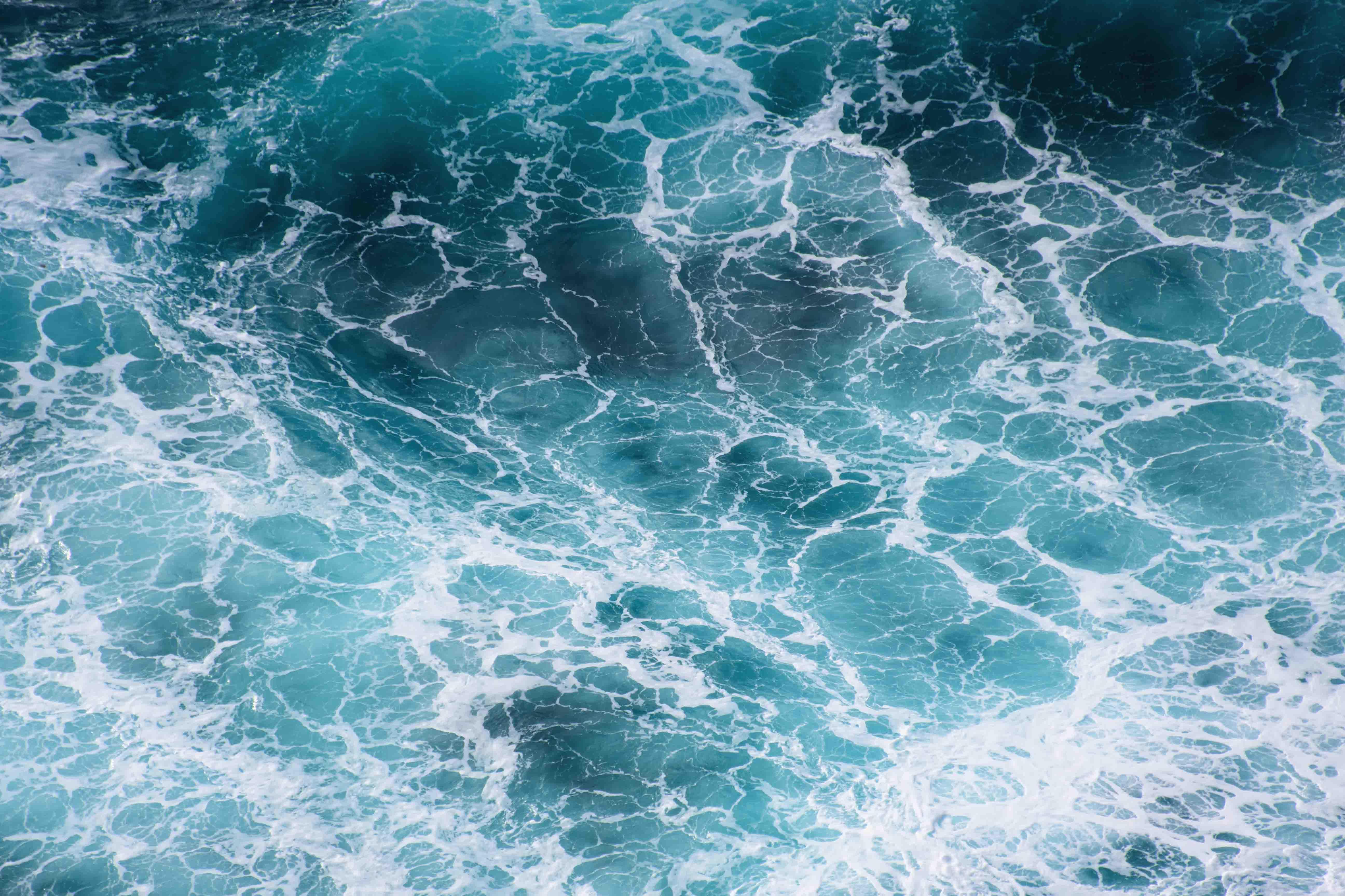 Sea Water Storm Wall Mural-Wall Mural-Eazywallz