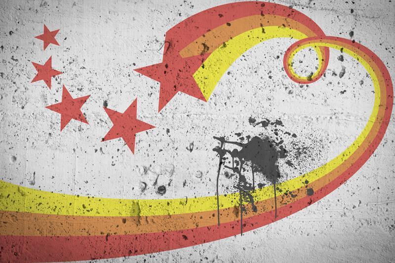 Shooting Star Wall Mural-Wall Mural-Eazywallz