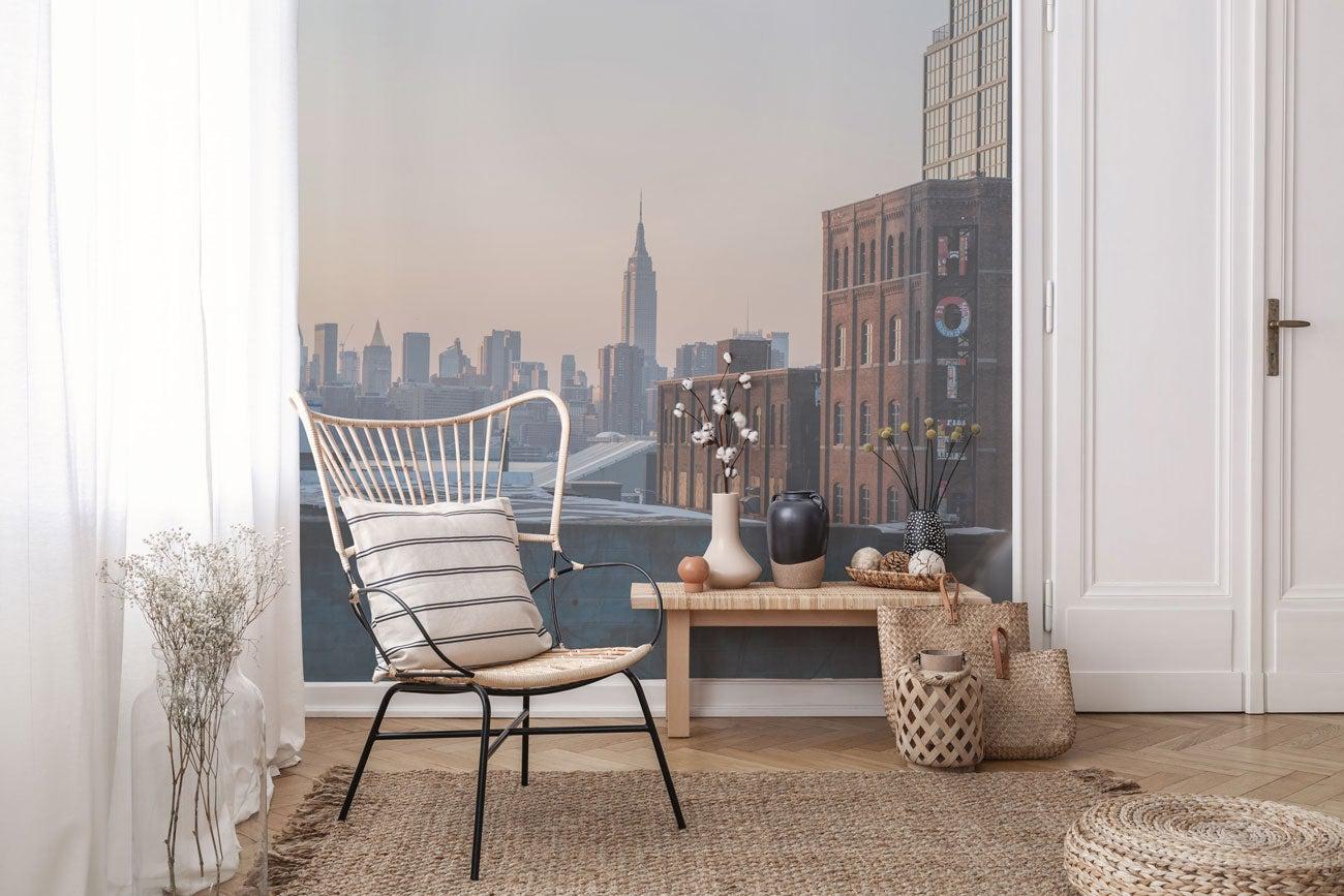 Shot From Brooklyn Wall Mural-Wall Mural-Eazywallz