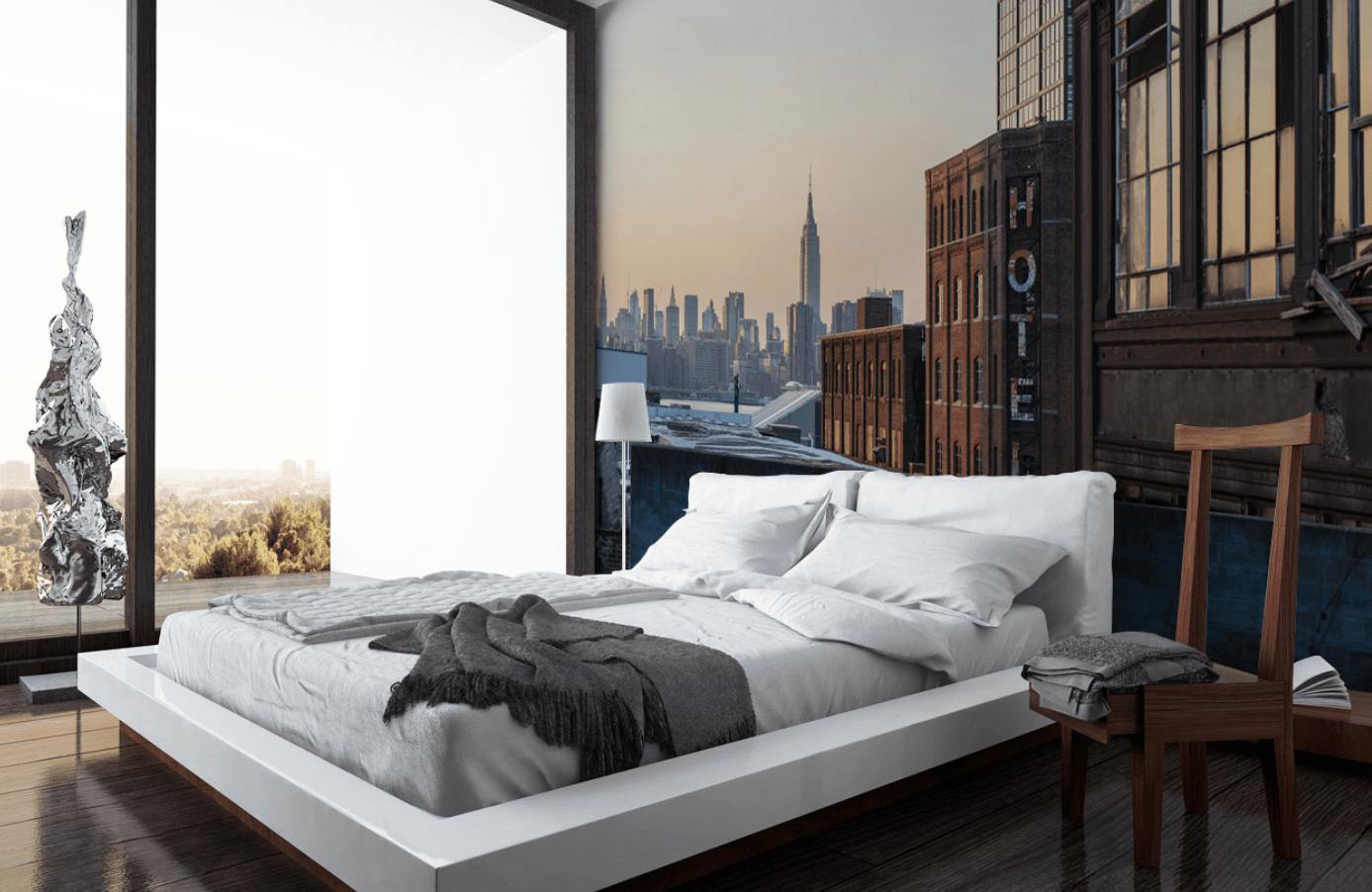 Shot From Brooklyn Wall Mural-Wall Mural-Eazywallz