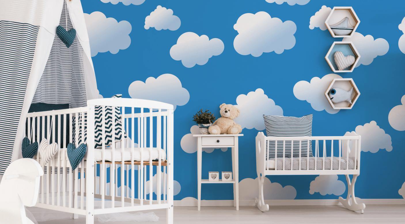 Sky pattern Wall Mural-Wall Mural-Eazywallz