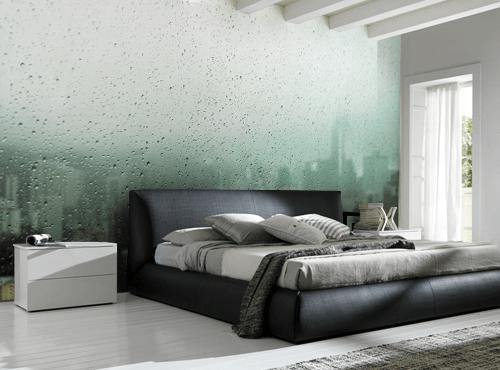 Skyline Storm Behind Glass Wall Mural-Wall Mural-Eazywallz