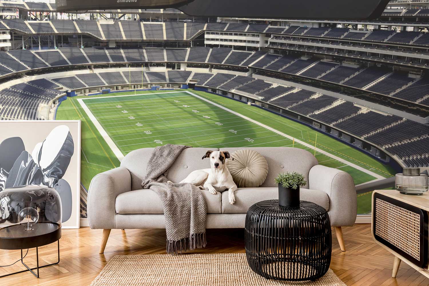 SoFi Football Stadium Wall Mural-Wall Mural-Eazywallz