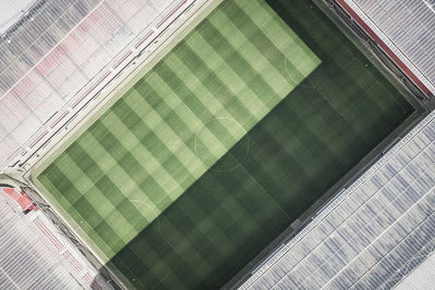 Soccer Stadium From Above-Wall Mural-Eazywallz