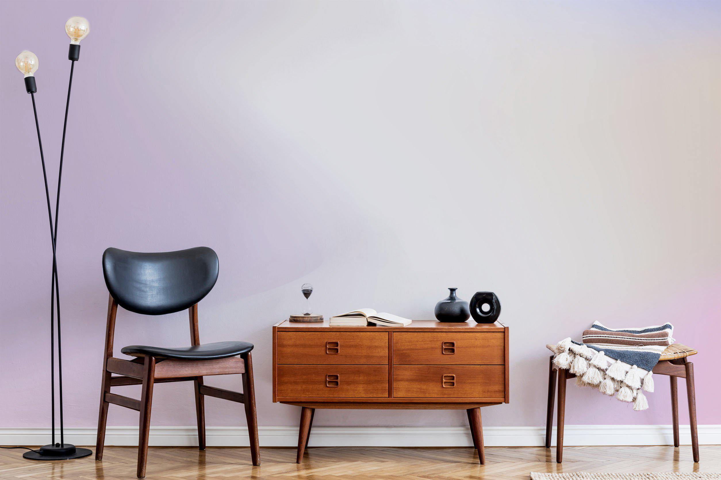 Soft Lavender Gradient #2 Wall Mural-Wall Mural-Eazywallz