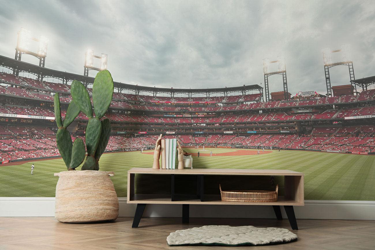 St.Louis Cardinals Baseball Stadium Wall Mural-Wall Mural-Eazywallz