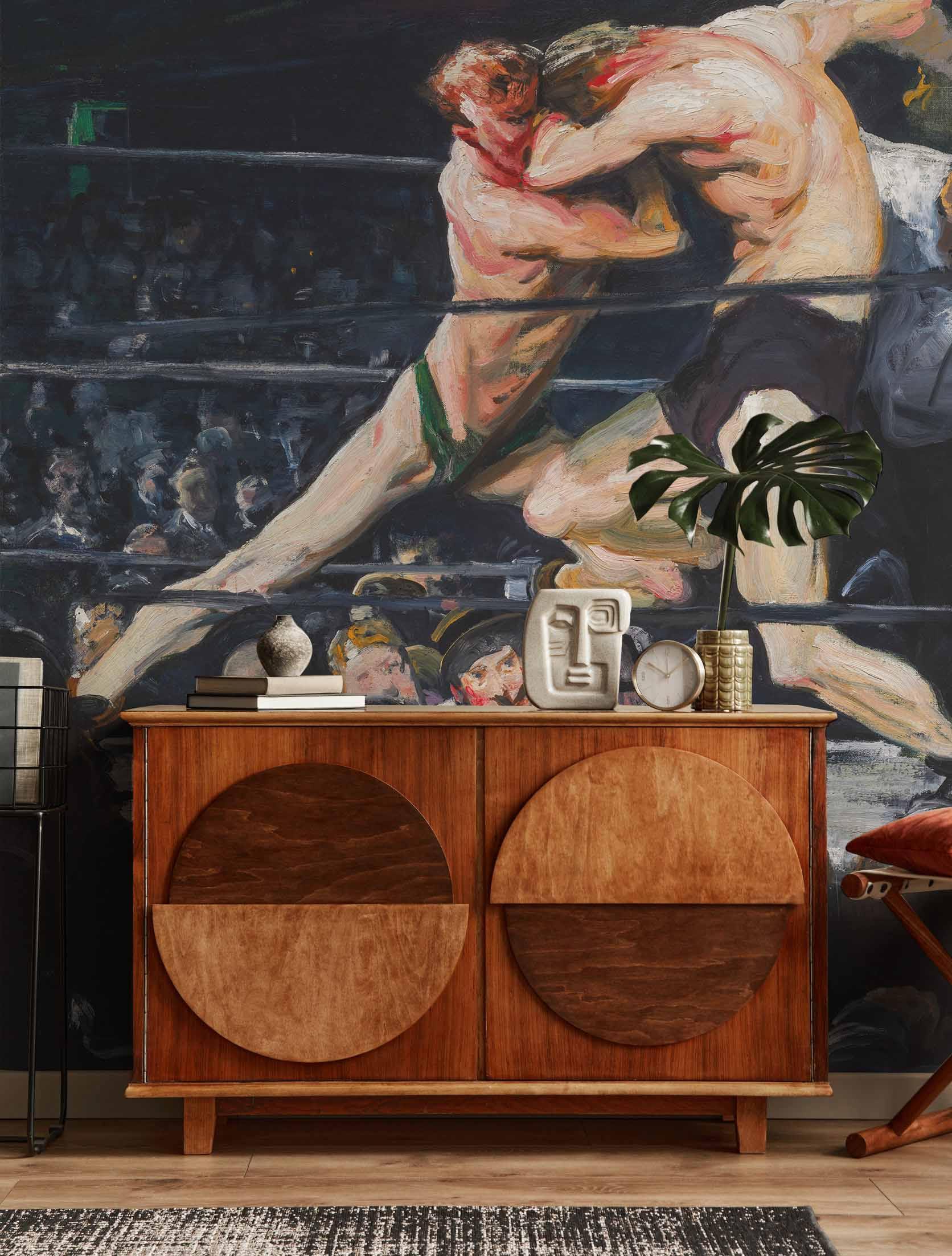 Stag at Sharkey's Wall Mural-Wall Mural-Eazywallz