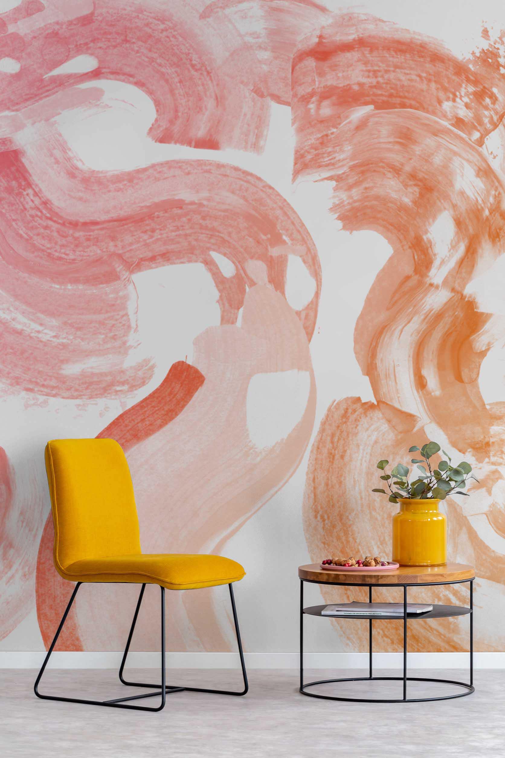 Starburst Paint Brush Wall Mural-Wall Mural-Eazywallz