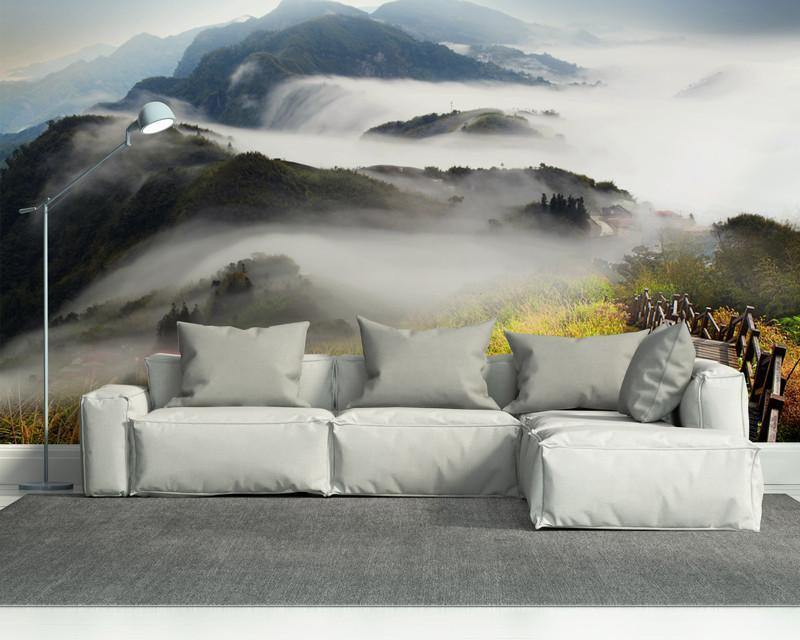 Taiwan Highlands Wall Mural-Wall Mural-Eazywallz