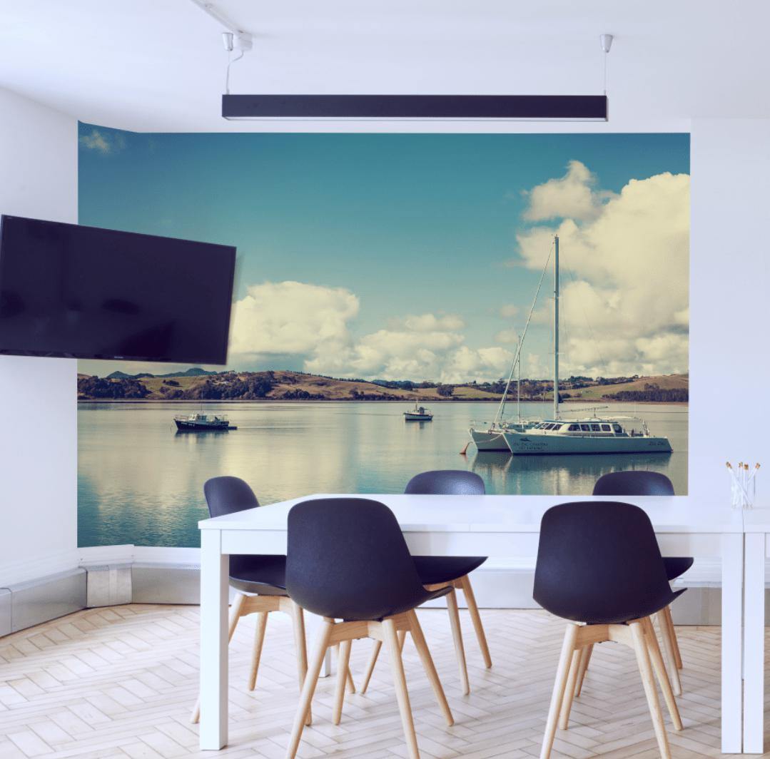 The Boats of Fisherman's Wharf Wall Mural-Wall Mural-Eazywallz