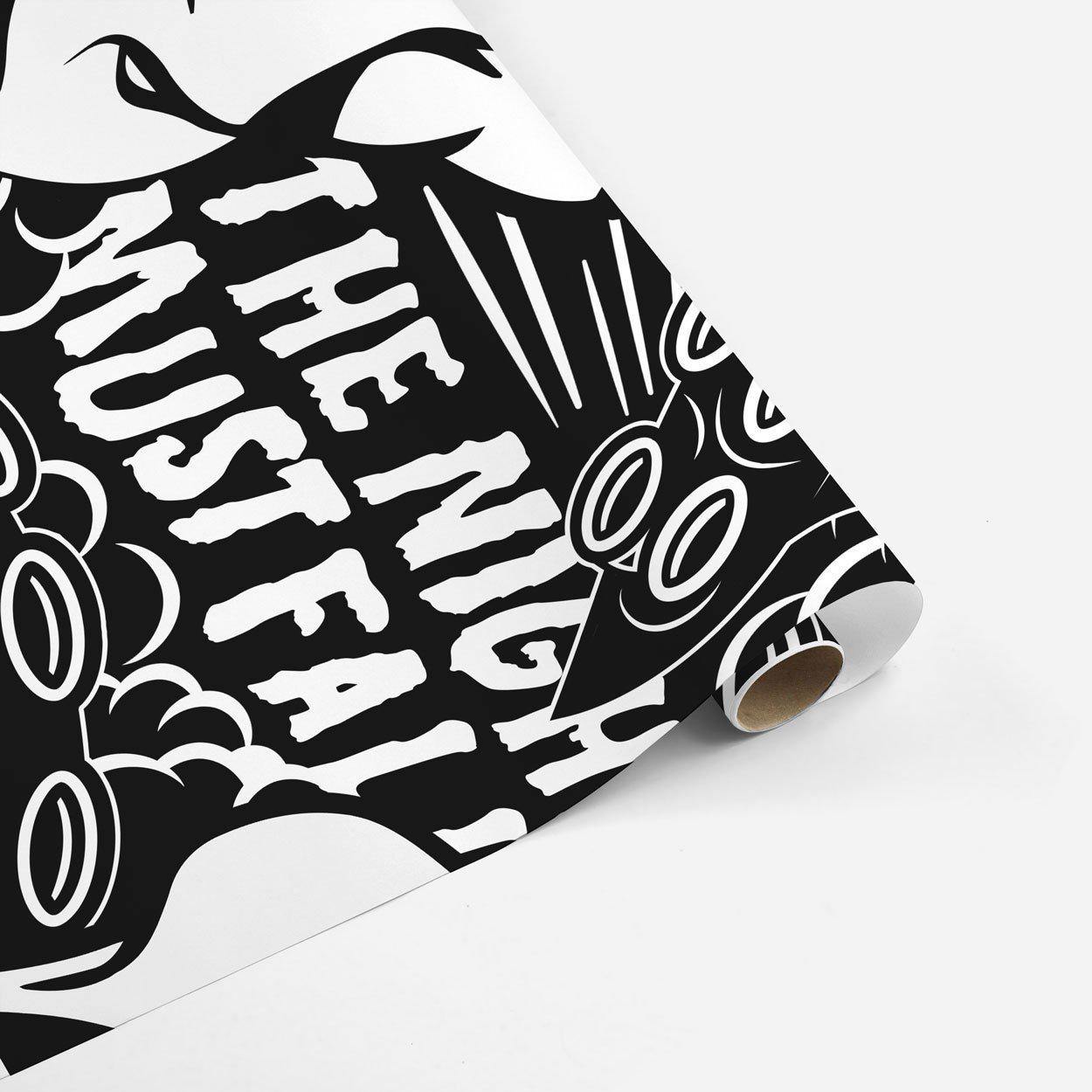 The Night Must Fall Illustration Wallpaper Mural-Wall Mural-Eazywallz