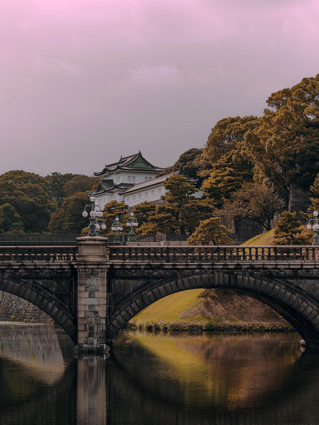 Tokyo Sunset Wall Mural-Wall Mural-Eazywallz